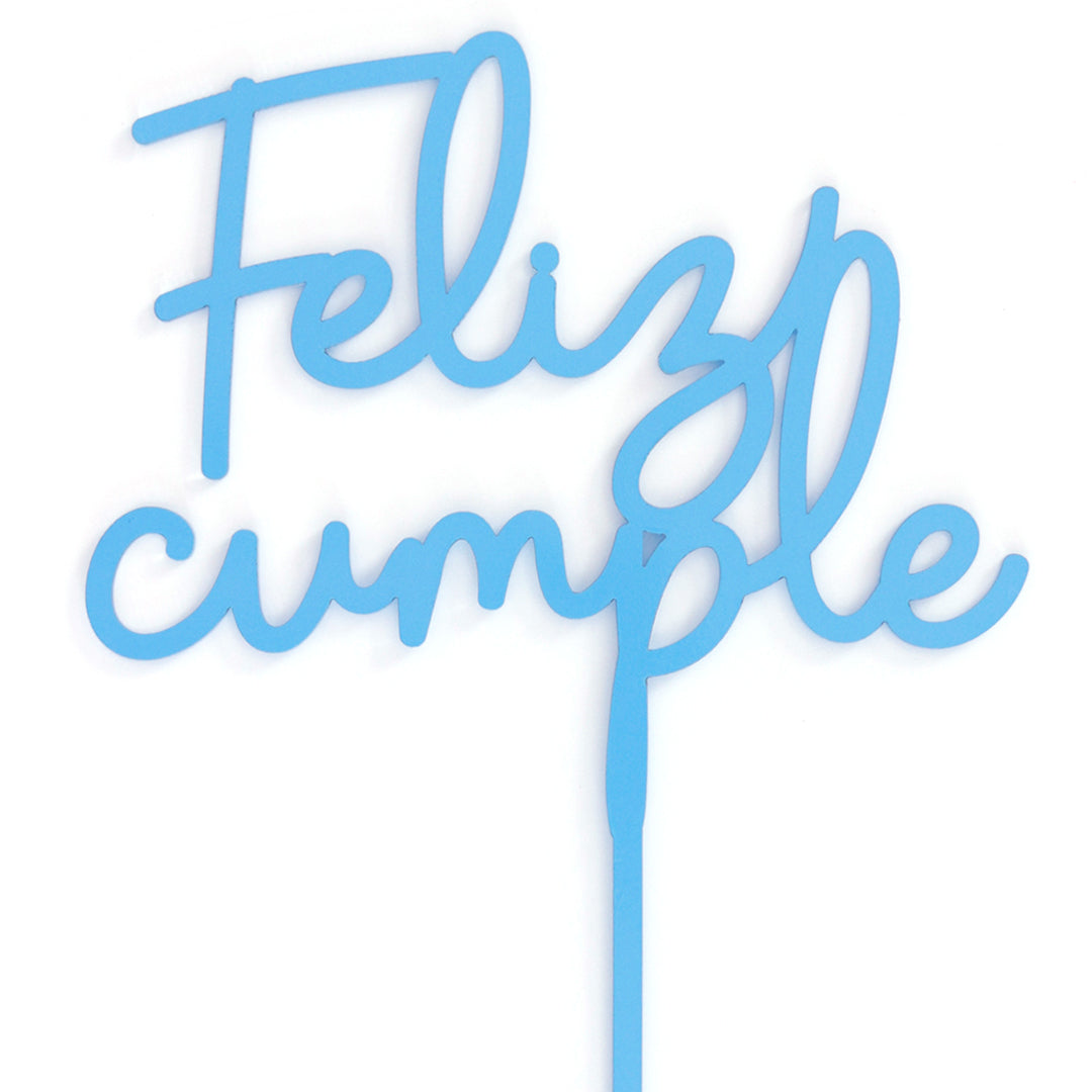 Mini Topper Feliz cumple