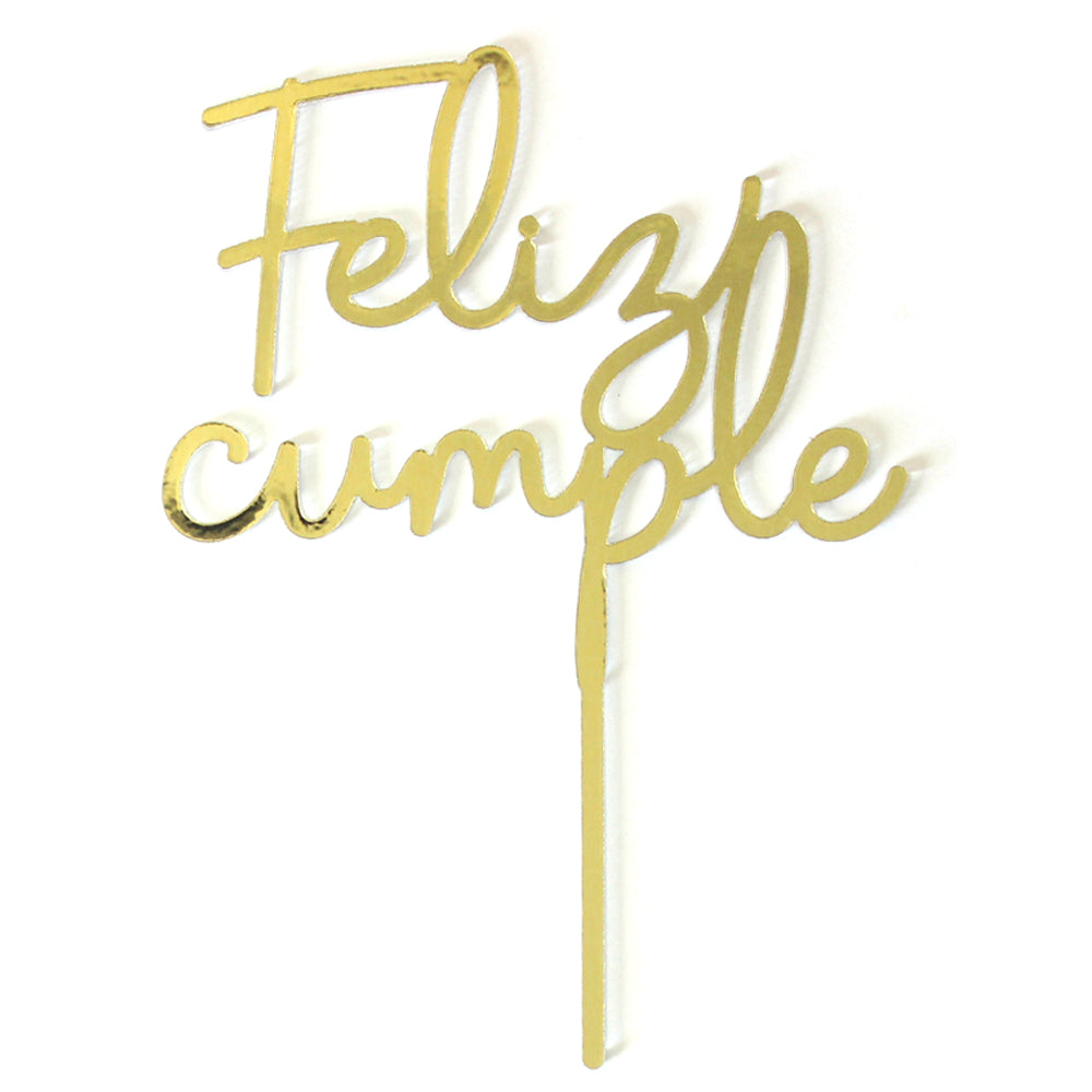 Mini Topper Feliz cumple