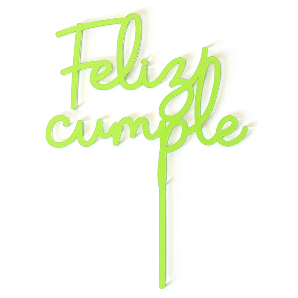 Mini Topper Feliz cumple