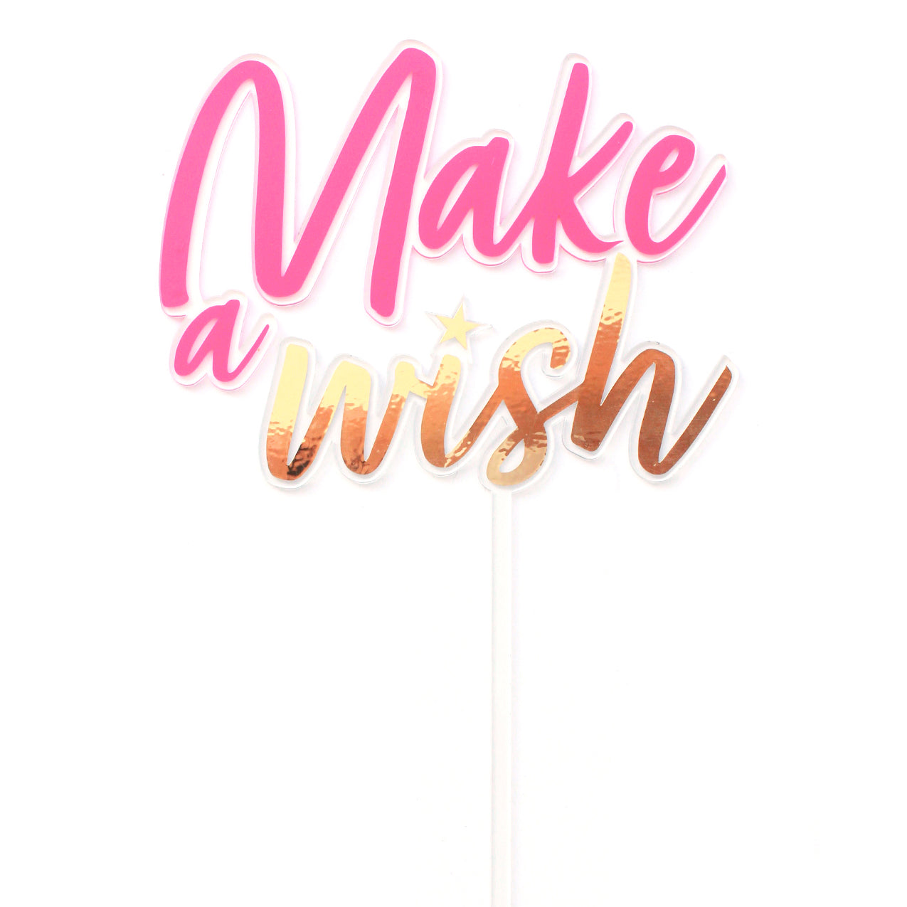 Caketopper Make a Wish